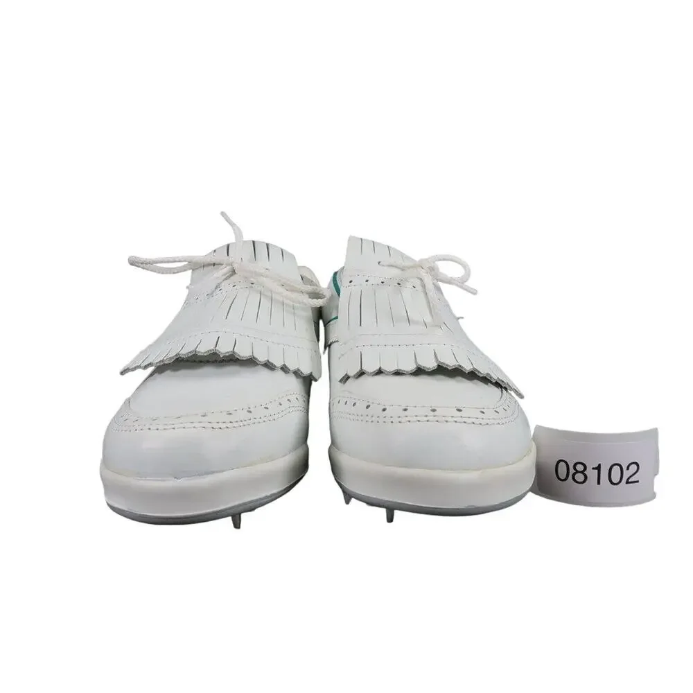 Etonic Shoes Womens 6 Golf Athletic Classic Cleats Leather Fringe Oxford Vintage